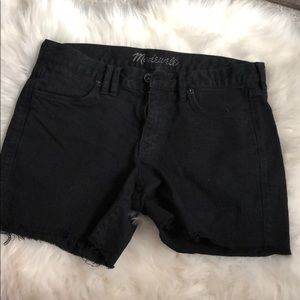 Black Madewell shorts